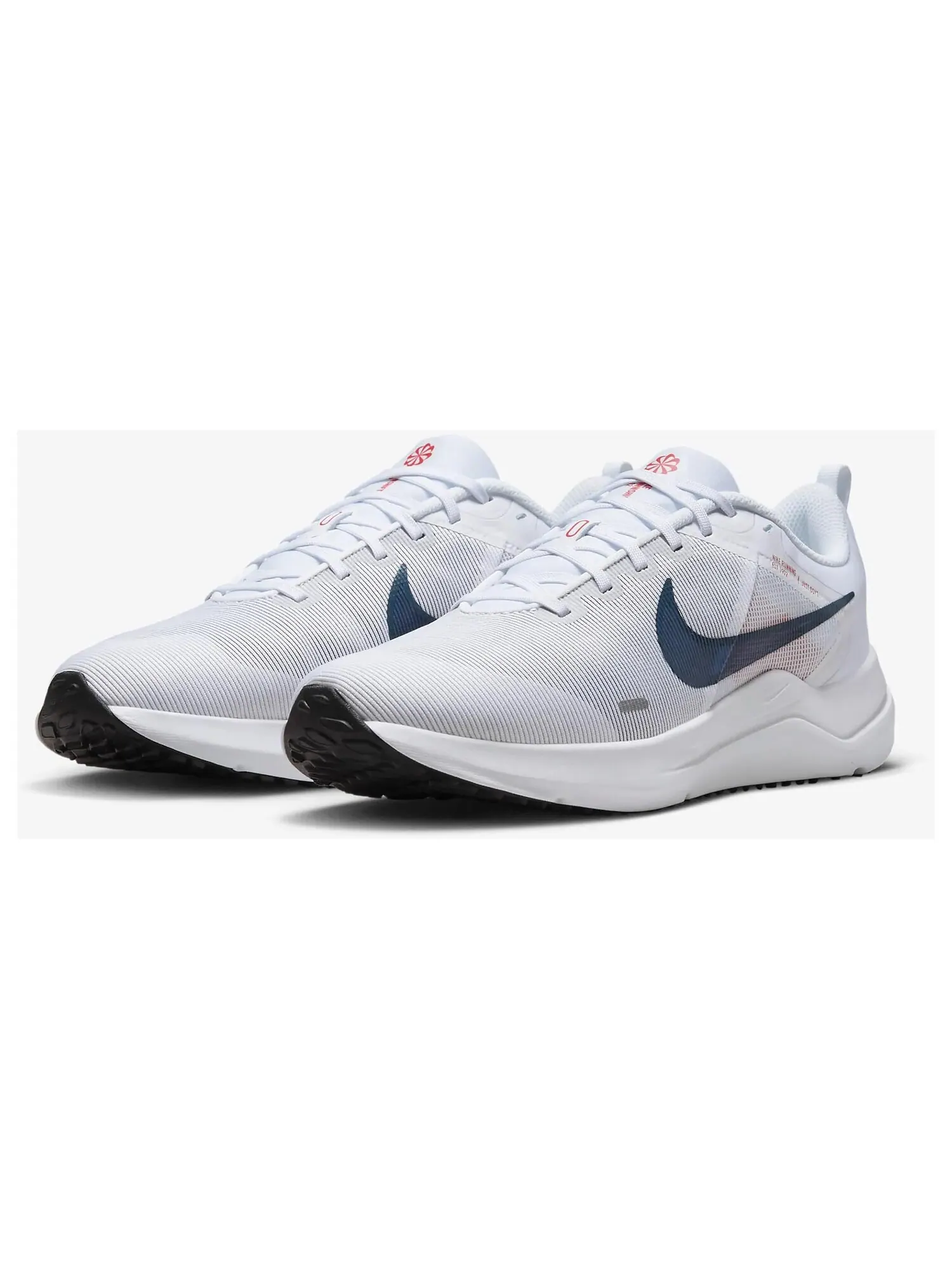 Кроссовки Nike Downshifter 12 — изображение 2 из 7, белый/темно-синий