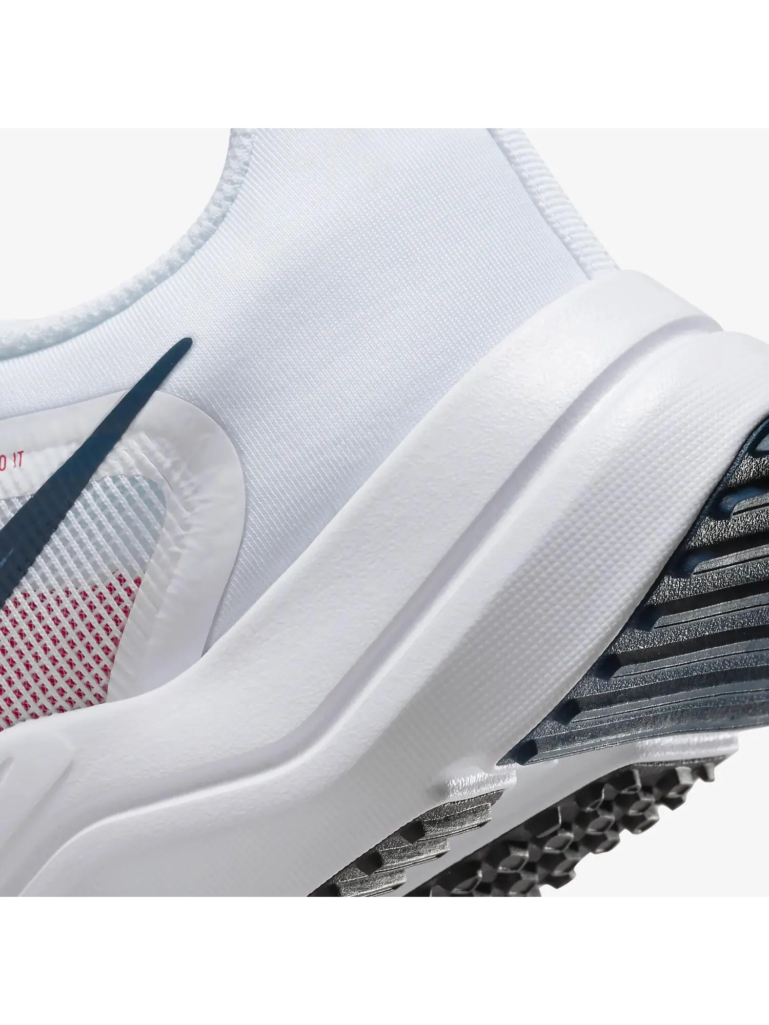 Кроссовки Nike Downshifter 12 — изображение 7 из 7, белый/темно-синий