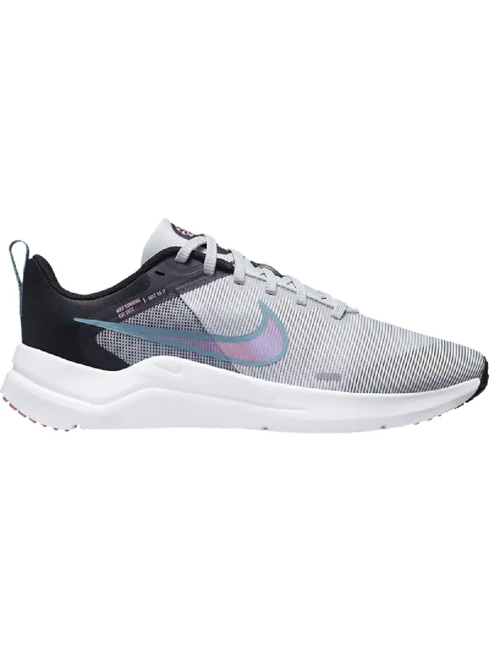 Кроссовки Nike Wmns Downshifter 12 Photon Dust Pink Spell — изображение 1 из 1, черный/серый/белый