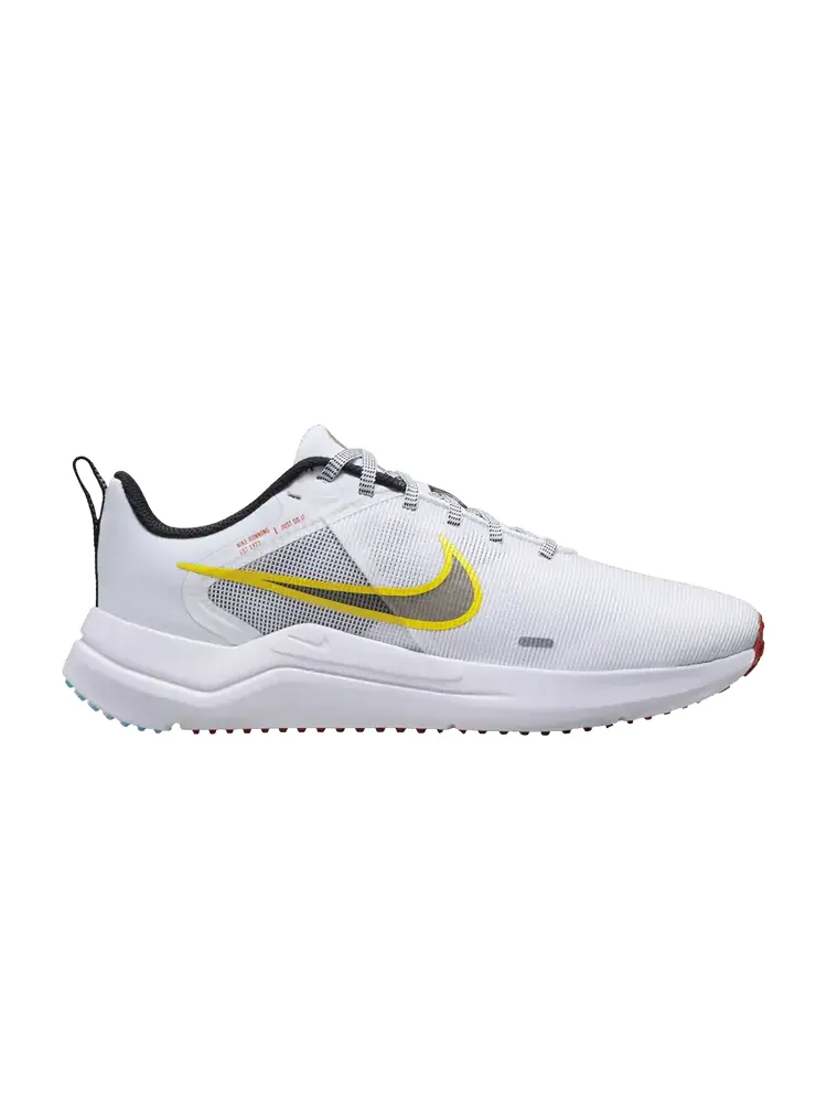 Кроссовки Nike Wmns Downshifter 12 'White Citron Pulse' — изображение 1 из 1, белый//синий/черный