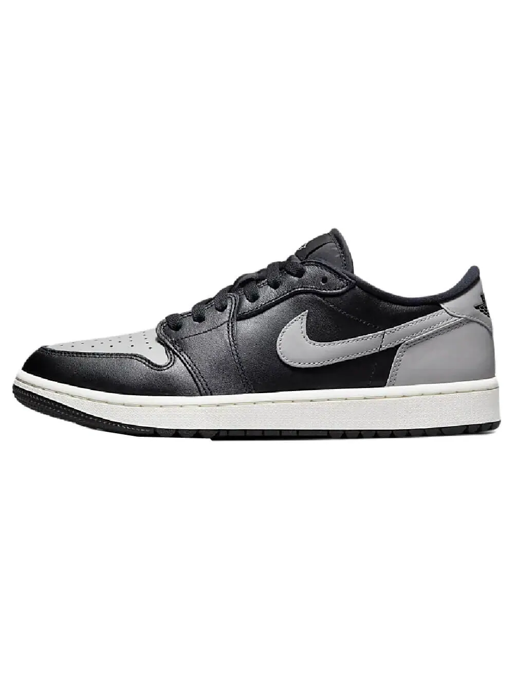 Кроссовки Nike Air Jordan 1 Low G: Черный и серый — изображение 1 из 9