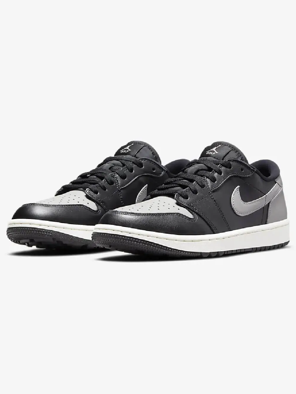 Кроссовки Nike Air Jordan 1 Low G: Черный и серый — изображение 2 из 9