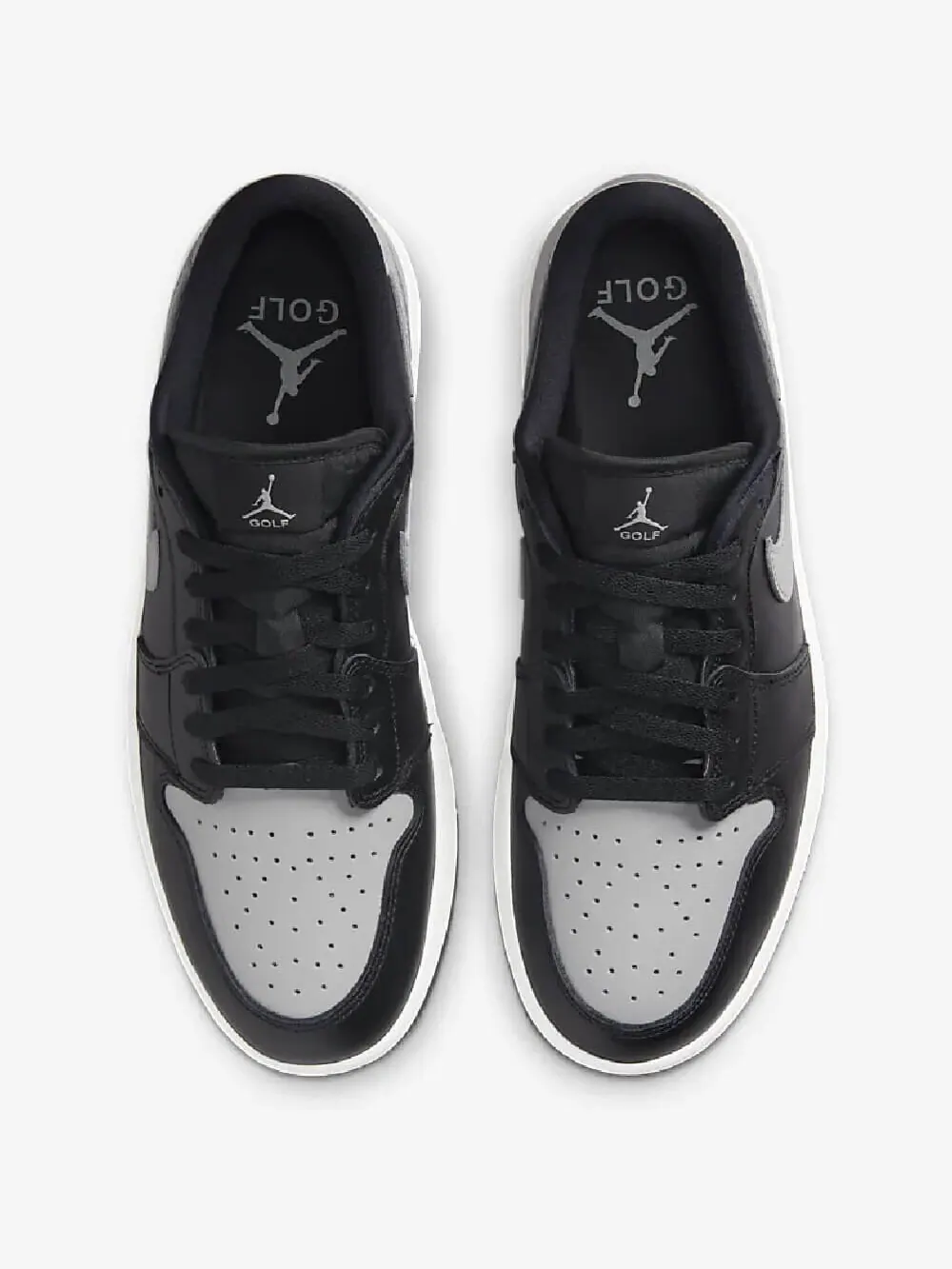 Кроссовки Nike Air Jordan 1 Low G: Черный и серый — изображение 3 из 9