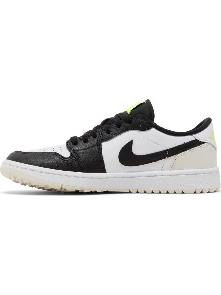Кроссовки Air Jordan 1 Low Golf 'Phantom Volt' — изображение 3 из 4, белый
