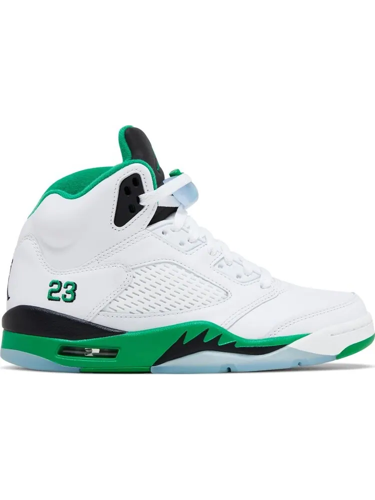 Кроссовки Wmns Air Jordan 5 Retro 'Lucky Green' — изображение 1 из 4, белый