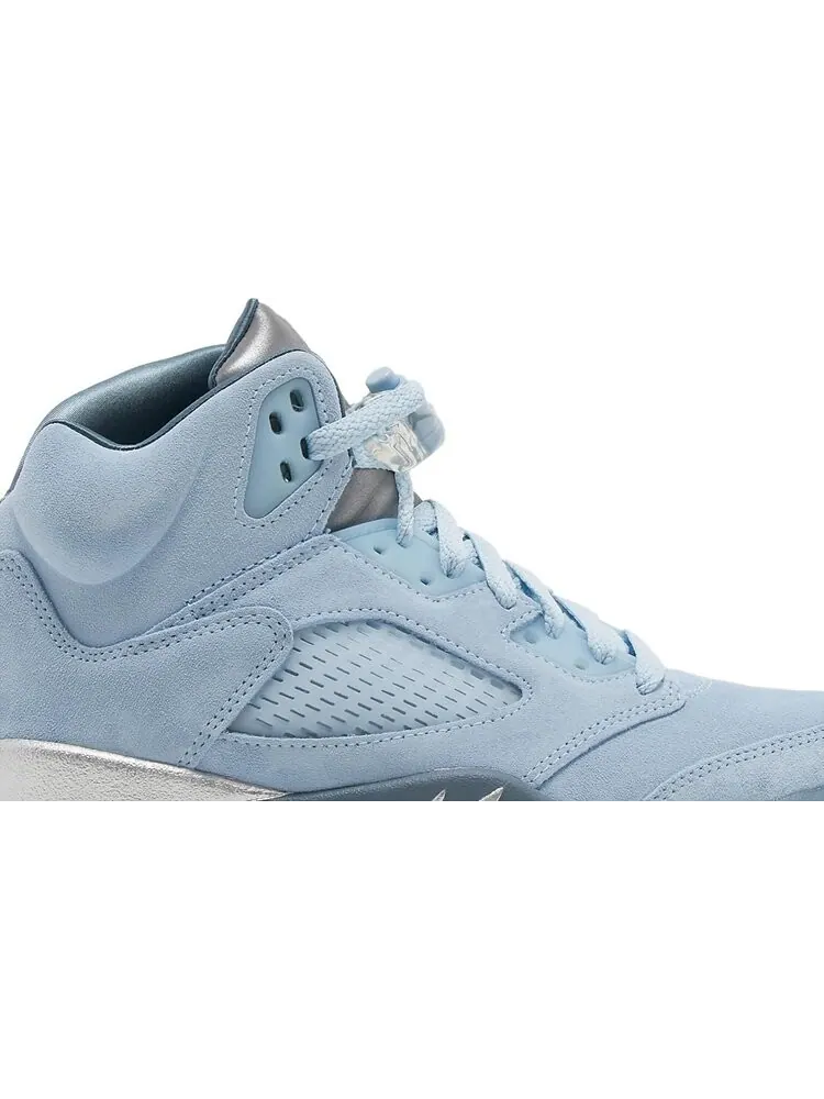 Кроссовки Wmns Air Jordan 5 Retro Blue Bird — изображение 2 из 10, синий