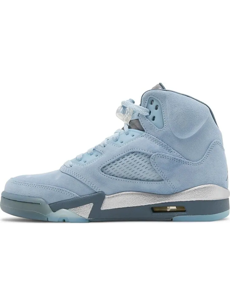 Кроссовки Wmns Air Jordan 5 Retro Blue Bird — изображение 3 из 10, синий