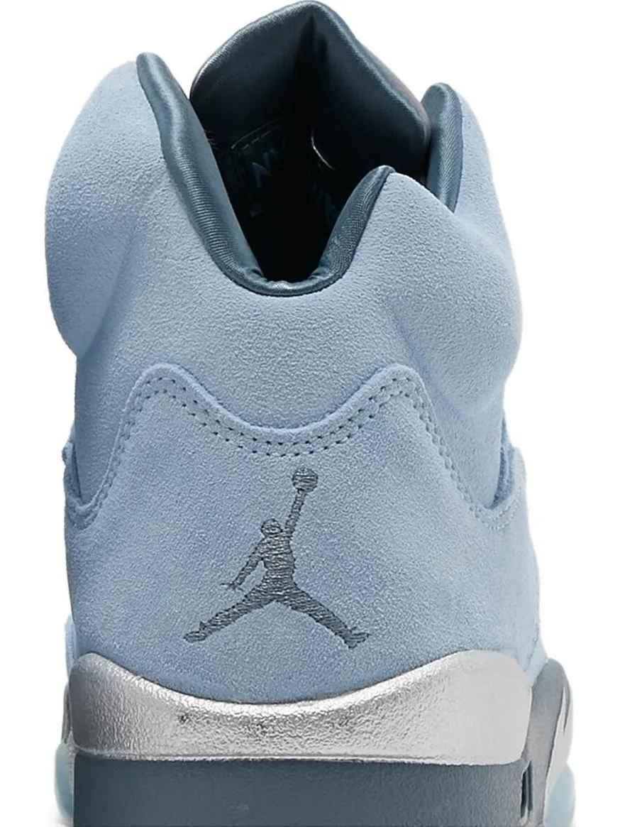 Кроссовки Wmns Air Jordan 5 Retro Blue Bird — изображение 7 из 10, синий