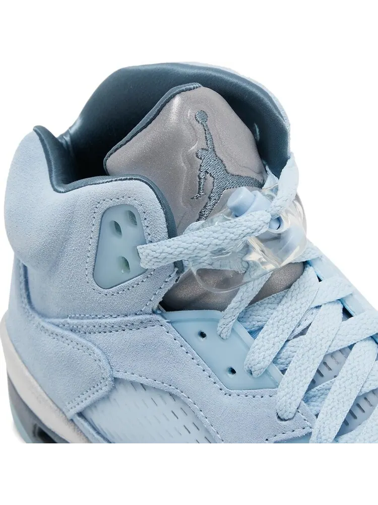 Кроссовки Wmns Air Jordan 5 Retro Blue Bird — изображение 9 из 10, синий