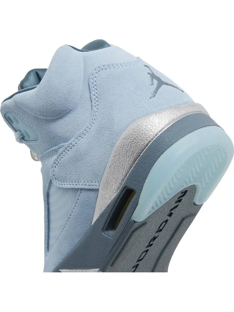 Кроссовки Wmns Air Jordan 5 Retro Blue Bird — изображение 10 из 10, синий