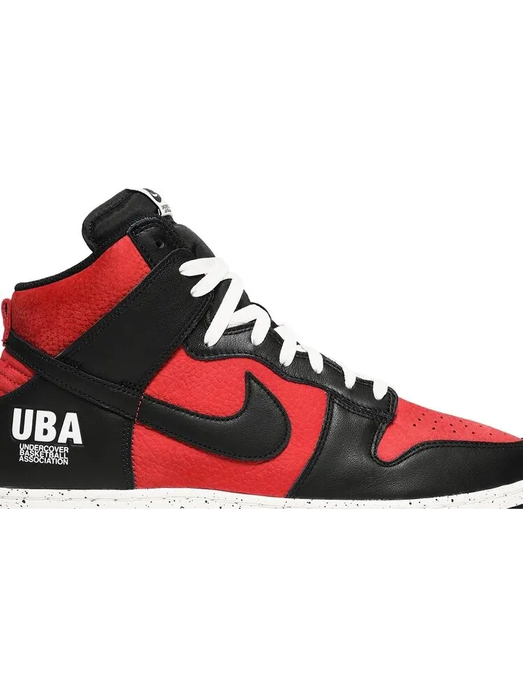 Кроссовки Nike Dunk High 1985 'UBA' x Undercover — изображение 2 из 10, красный
