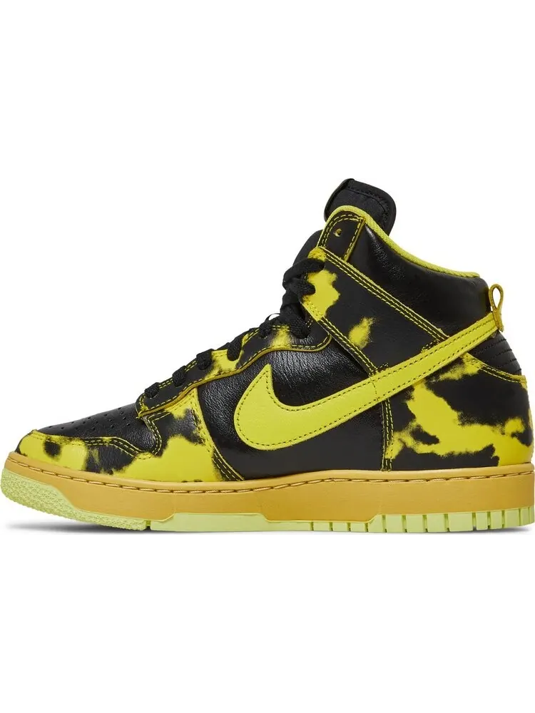 Кроссовки Nike Dunk High 1985 'Yellow Acid Wash' — изображение 3 из 8, желтый