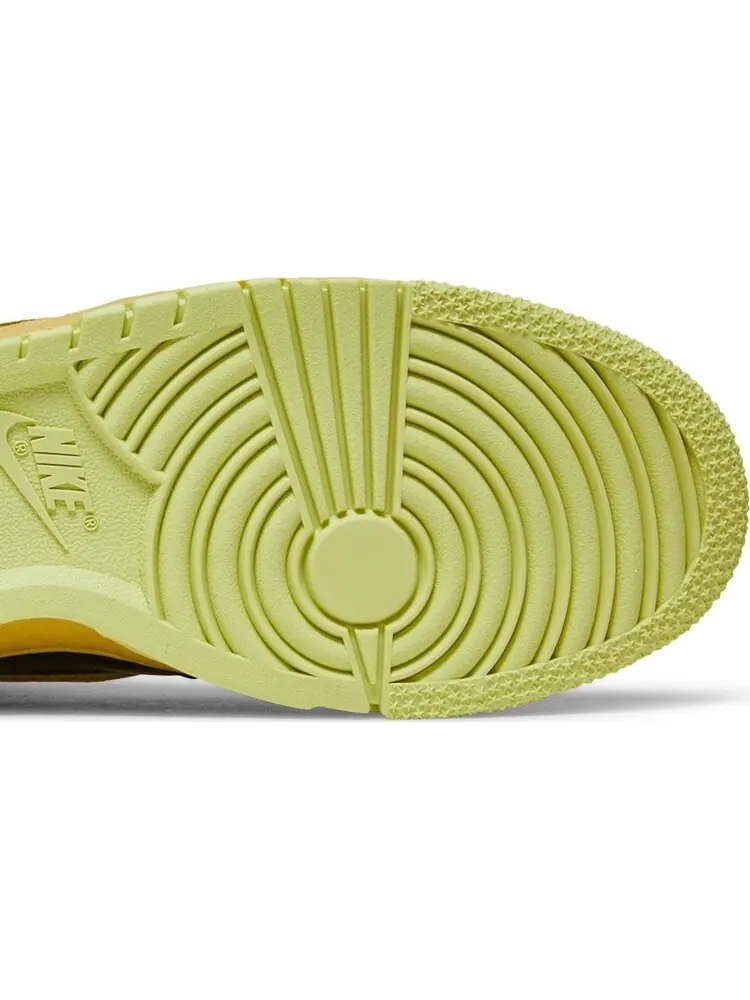 Кроссовки Nike Dunk High 1985 'Yellow Acid Wash' — изображение 5 из 8, желтый