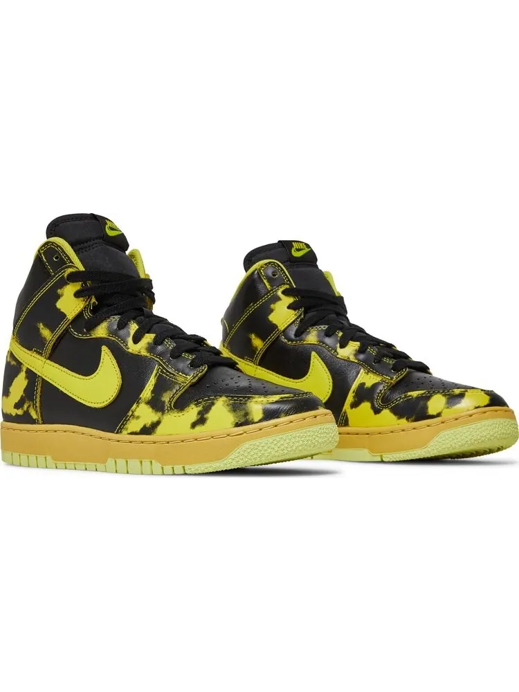 Кроссовки Nike Dunk High 1985 'Yellow Acid Wash' — изображение 8 из 8, желтый