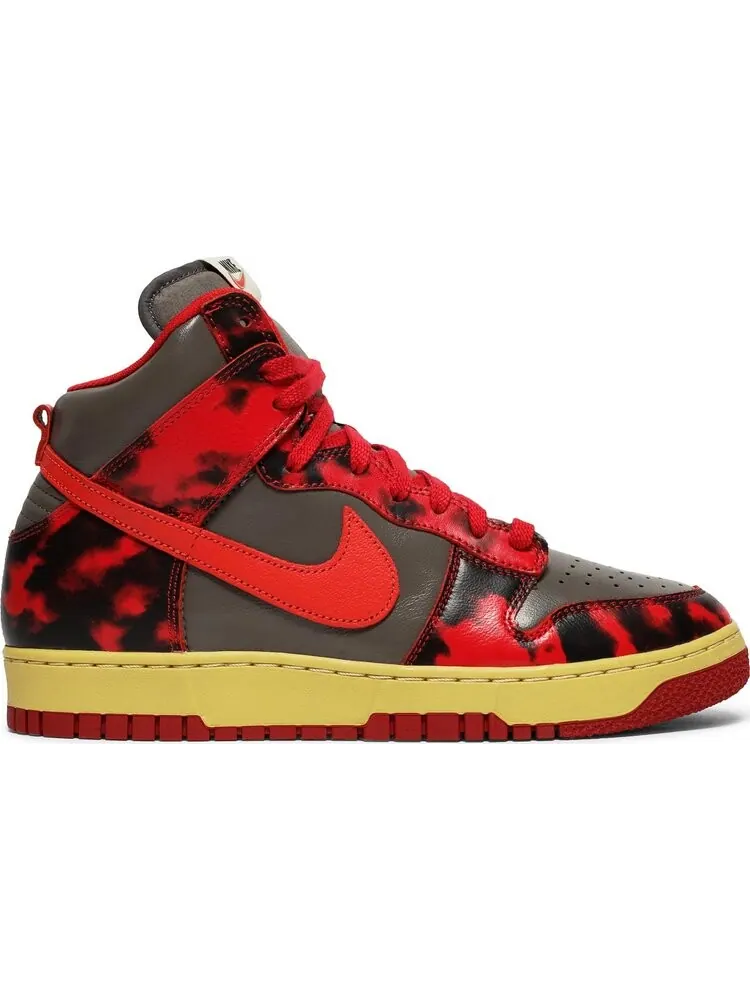 Кроссовки Nike Dunk High 1985 Acid Wash — изображение 1 из 8, красный