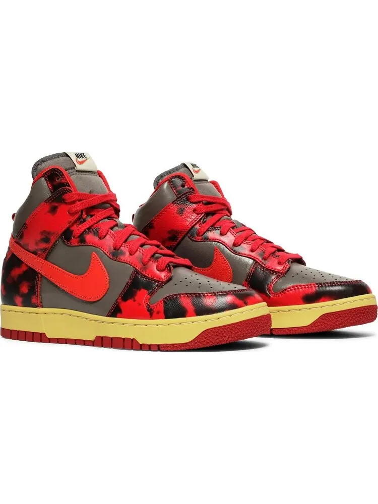 Кроссовки Nike Dunk High 1985 Acid Wash — изображение 8 из 8, красный