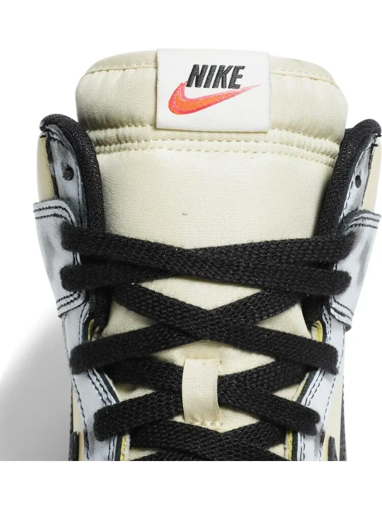 Nike Dunk High 1985 'Black Acid Wash' - Ретро-стиль с уникальным дизайном — изображение 9 из 10, желтый