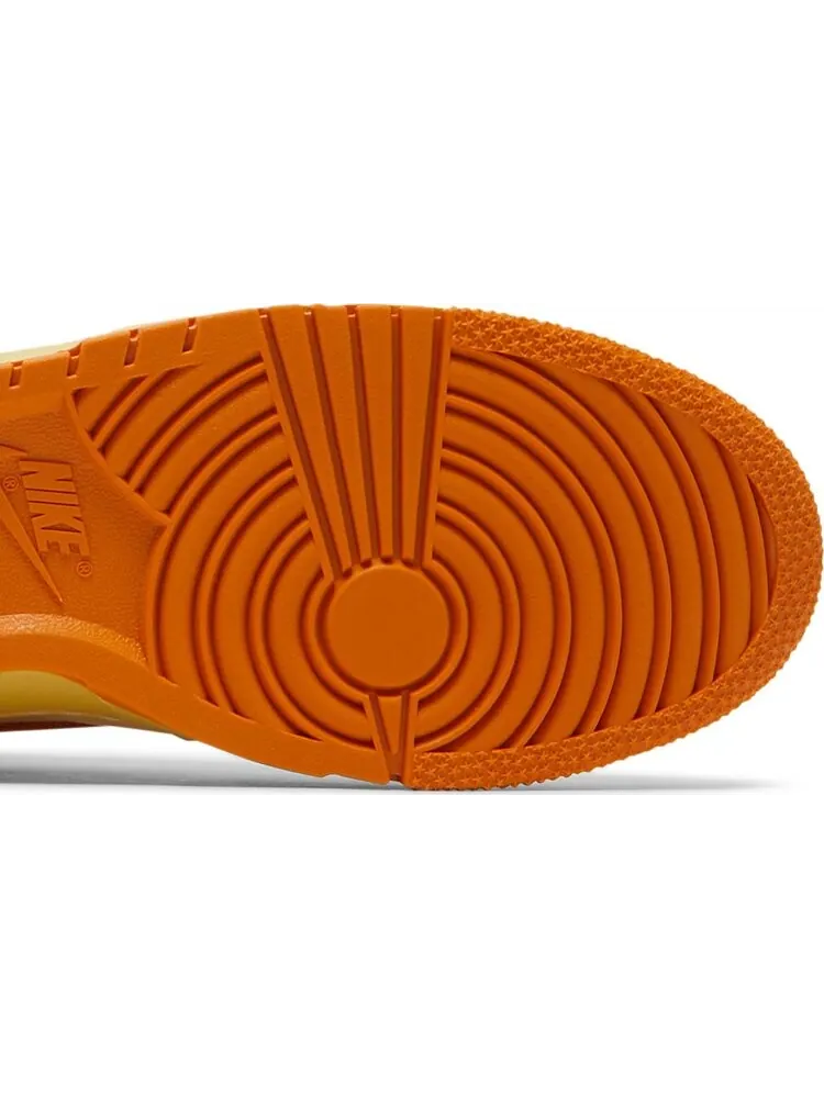 Кроссовки Nike Dunk High 1985 'Orange Acid Wash' — изображение 5 из 8, оранжевый