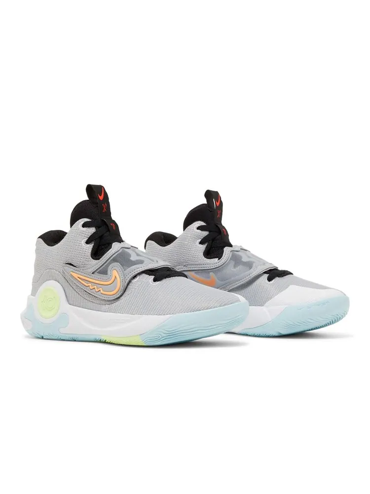 Кроссовки KD Trey 5 X 'Wolf Grey Barely Volt' — изображение 8 из 8, серый