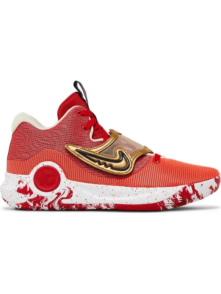 Кроссовки KD Trey 5 X 'University Red Metallic Gold' — изображение 1 из 4, красный