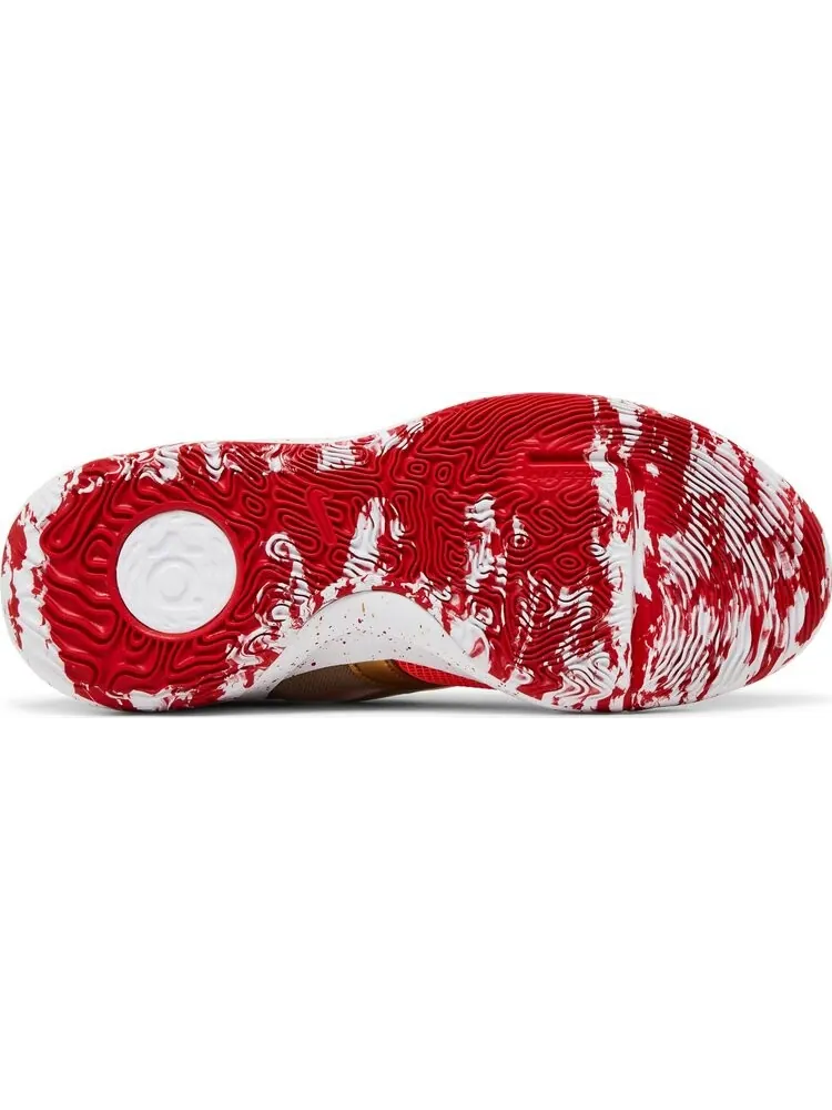 Кроссовки KD Trey 5 X 'University Red Metallic Gold' — изображение 4 из 4, красный