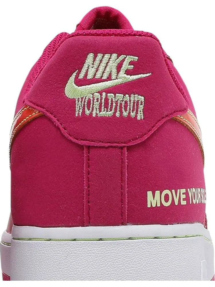 Кроссовки Nike Air Force 1 '07 LV8 'World Tour' — изображение 7 из 8, розовый