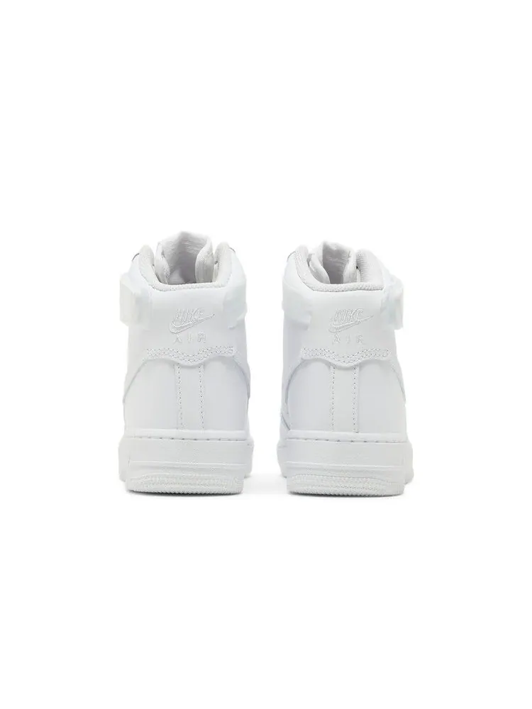 Кроссовки Nike Wmns Air Force 1 High 'Triple White' — изображение 7 из 9, белый/белый/белый/белый