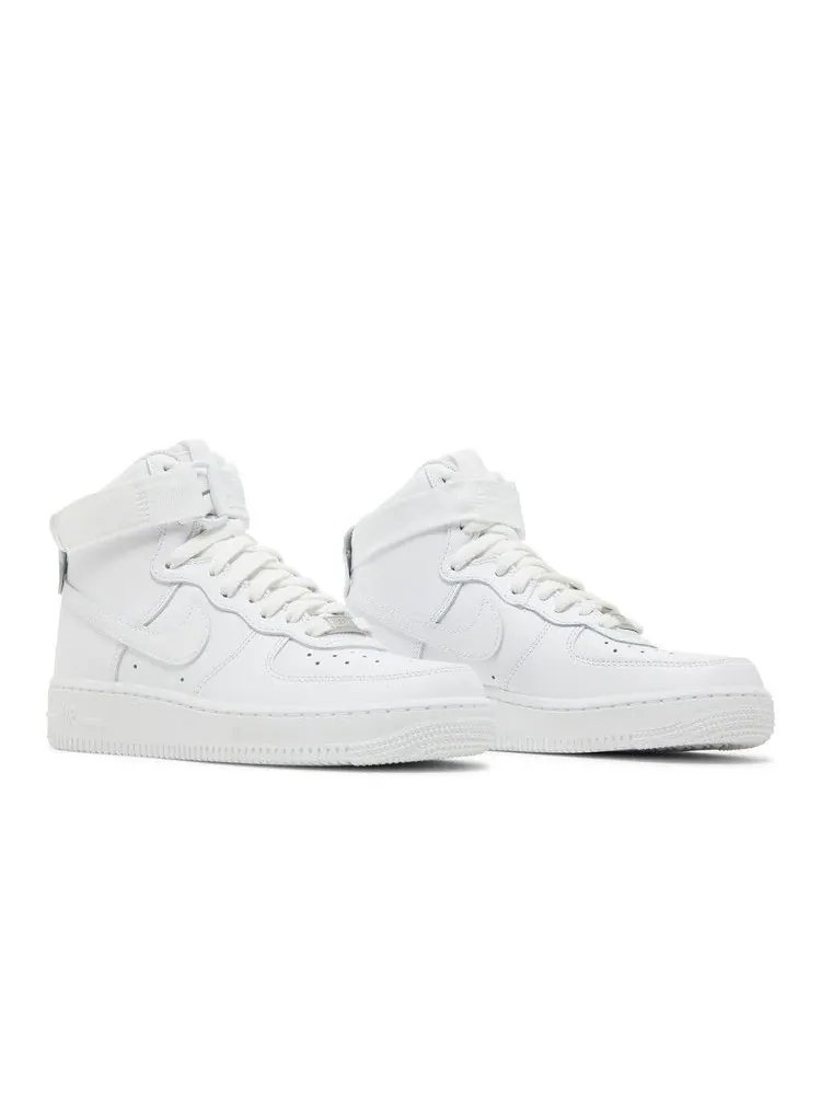 Кроссовки Nike Wmns Air Force 1 High 'Triple White' — изображение 9 из 9, белый/белый/белый/белый