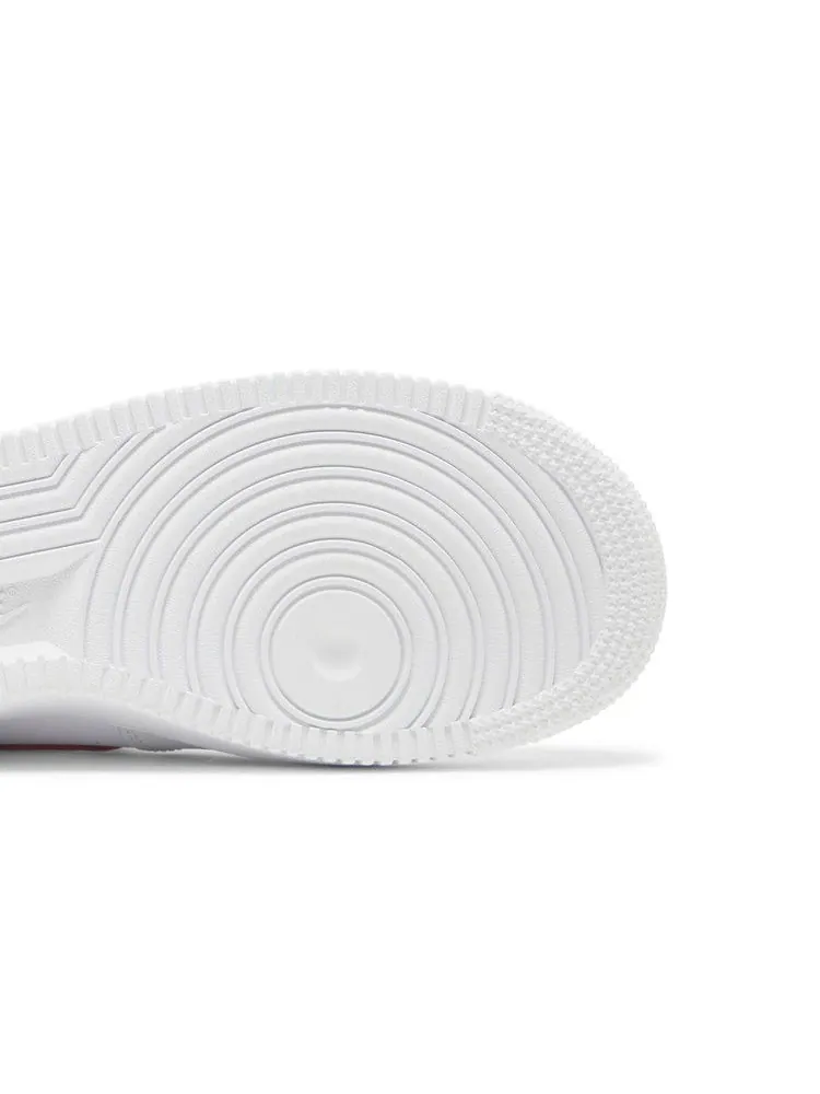 Кроссовки Nike Wmns Air Force 1 High 'White Cinnabar' — изображение 6 из 9, белый