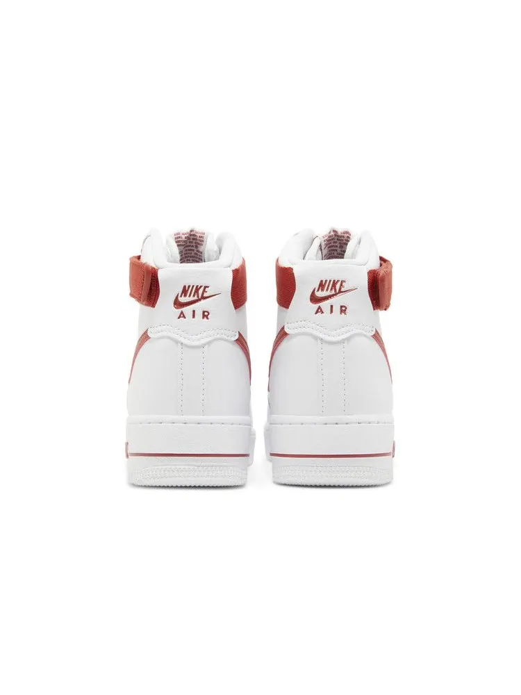 Кроссовки Nike Wmns Air Force 1 High 'White Cinnabar' — изображение 7 из 9, белый