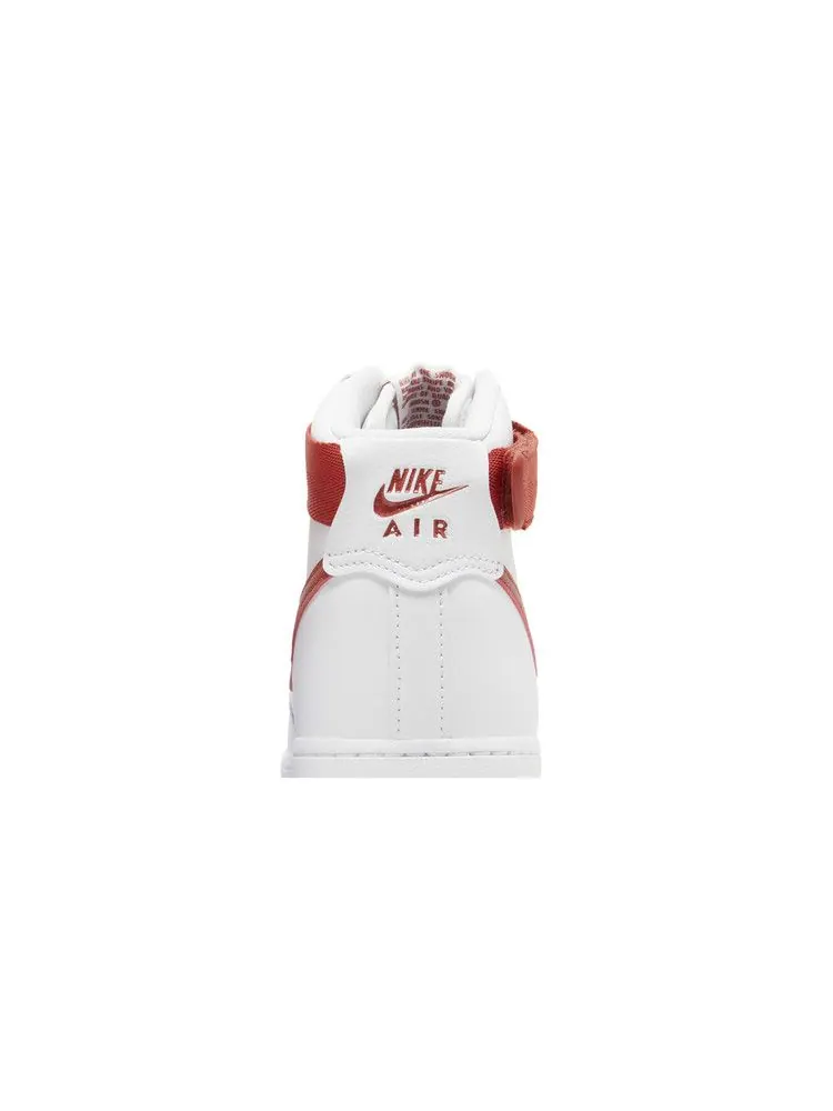 Кроссовки Nike Wmns Air Force 1 High 'White Cinnabar' — изображение 8 из 9, белый