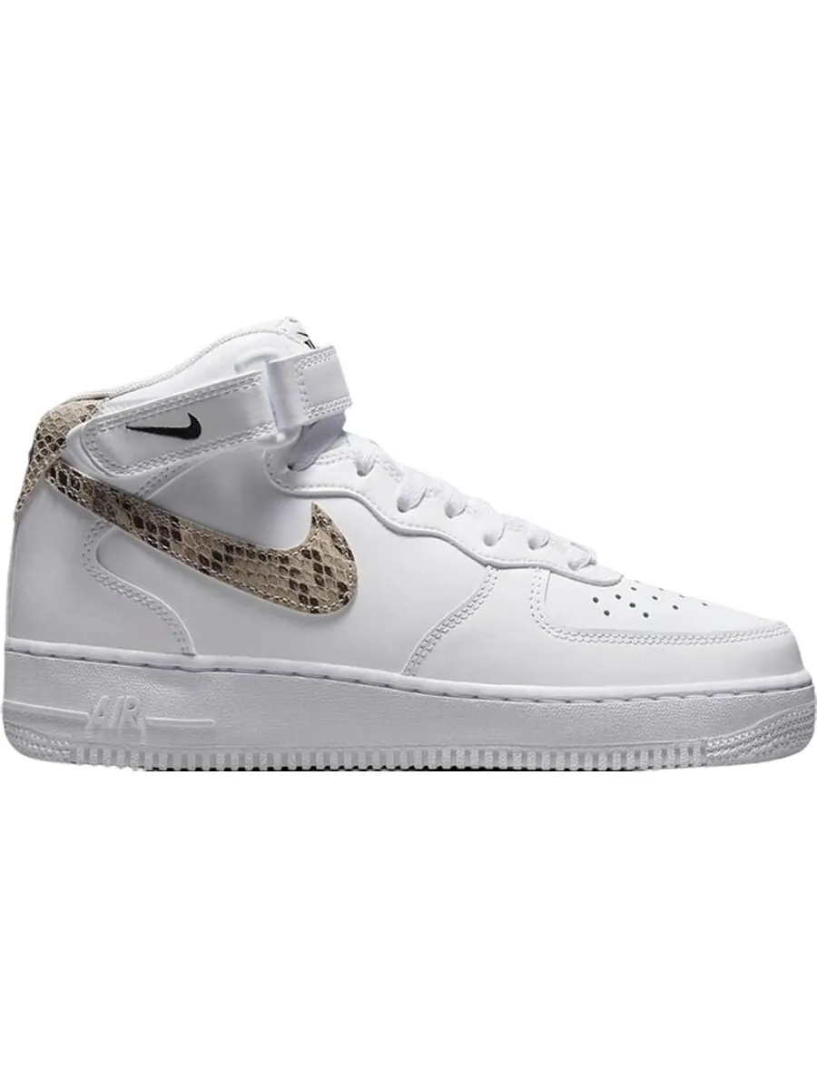 Кроссовки Nike Wmns Air Force 1'07 Mid — изображение 1 из 1, белый/мультиколор