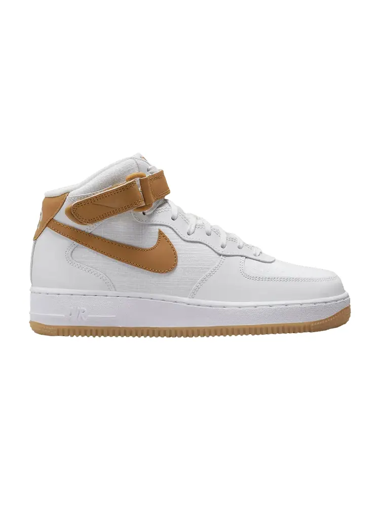 Кроссовки Nike Wmns Air Force 1 Mid 'Desert Ochre' — изображение 1 из 1, белый//белый/коричневый