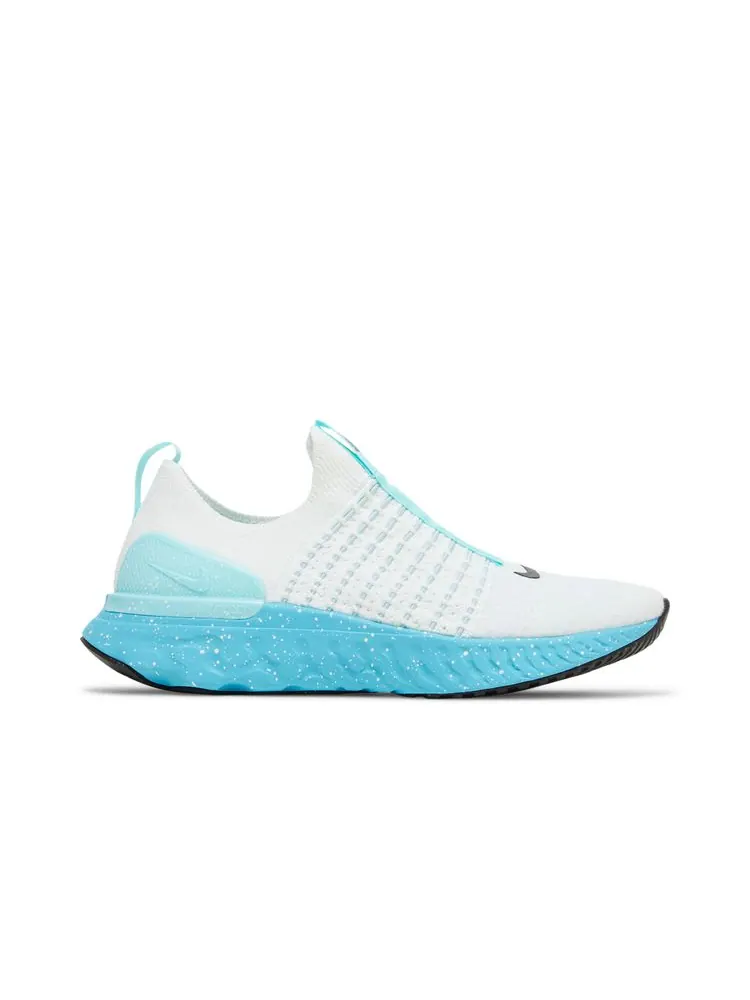 Кроссовки React Phantom Run Flyknit 2 'White Glacier Blue' — изображение 1 из 8, белый синий