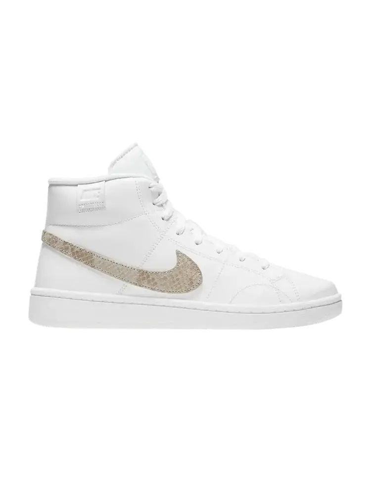 Кроссовки Wmns Court Royale 2 Mid 'White Snakeskin Swoosh' — изображение 1 из 1, белый