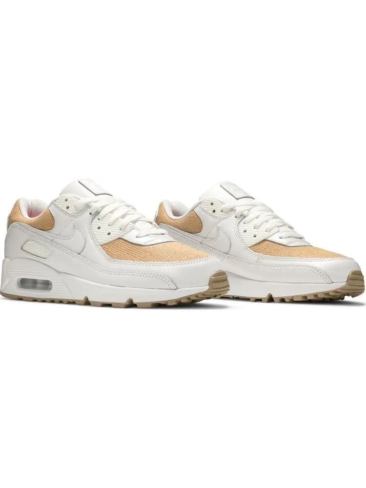 Кроссовки Nike Air Max 90 'White Gum Light Brown' — изображение 8 из 8, белый
