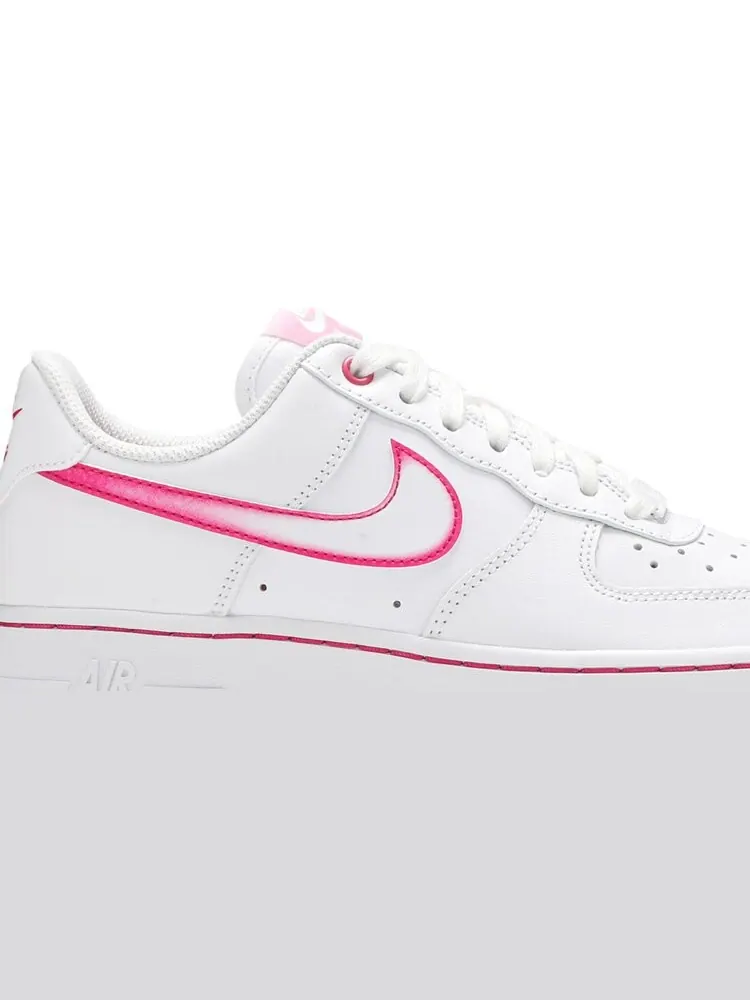 Кроссовки Nike Wmns Air Force 1 Low 'Airbrush Pink Gradient' — изображение 2 из 8, белый