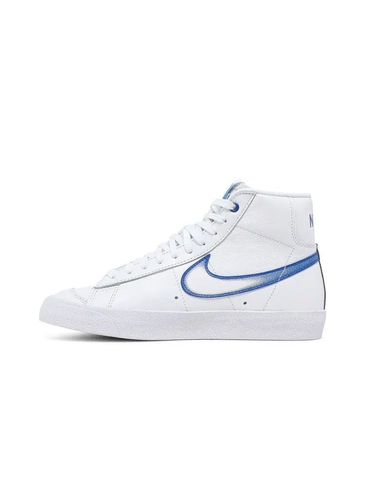 Кроссовки Nike Wmns Blazer Mid, 77, Airbrush - Royal Gradient — изображение 3 из 8, белый