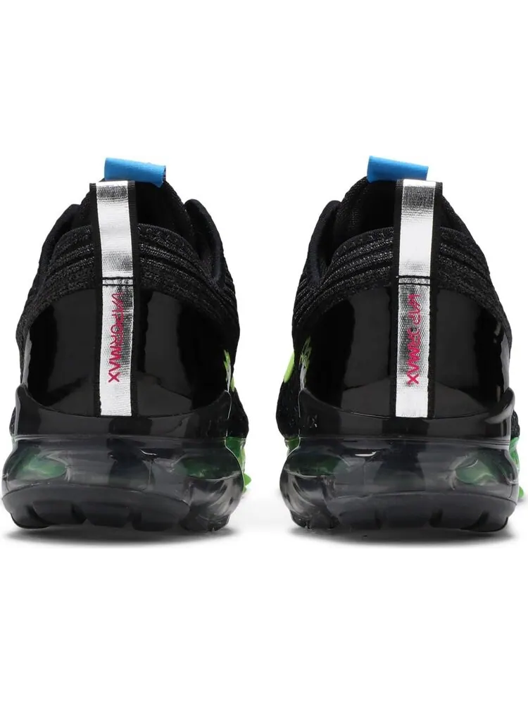Кроссовки Nike Air VaporMax Flyknit 3 GS 'Black Ghost Green' — изображение 6 из 8, черный