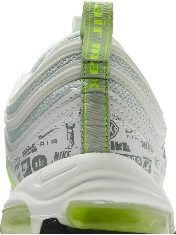 Кроссовки Nike Air Max 97 'Reflective Logo' — изображение 7 из 8, белый