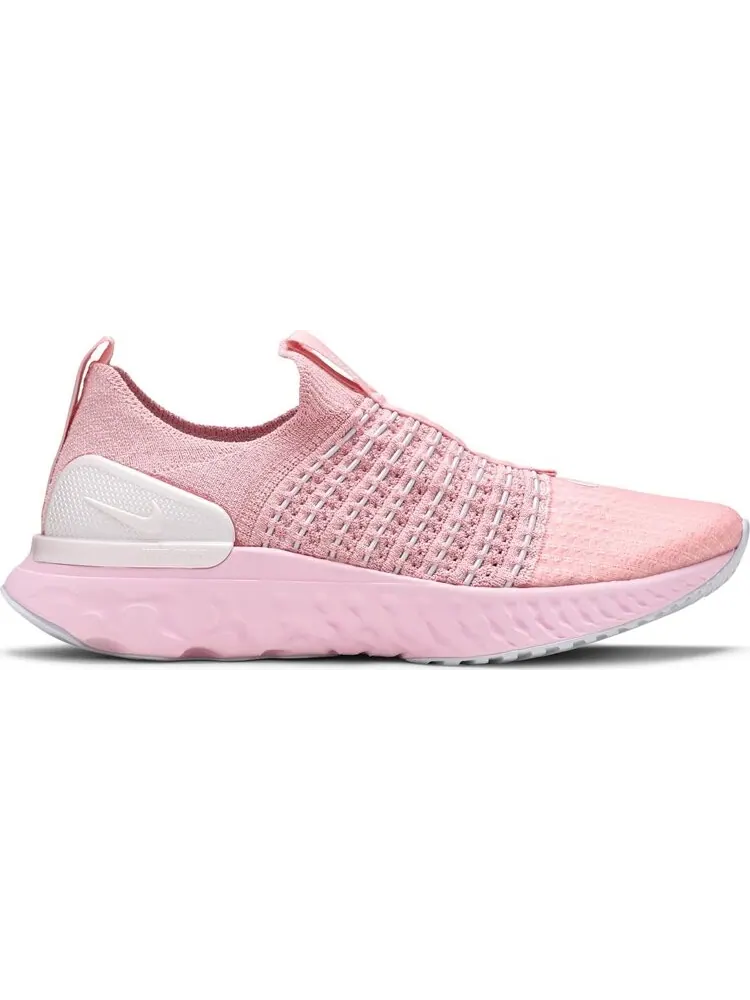 Кроссовки Nike Wmns React Phantom Run Flyknit 2 'Pink Glaze' — изображение 1 из 8, розовый