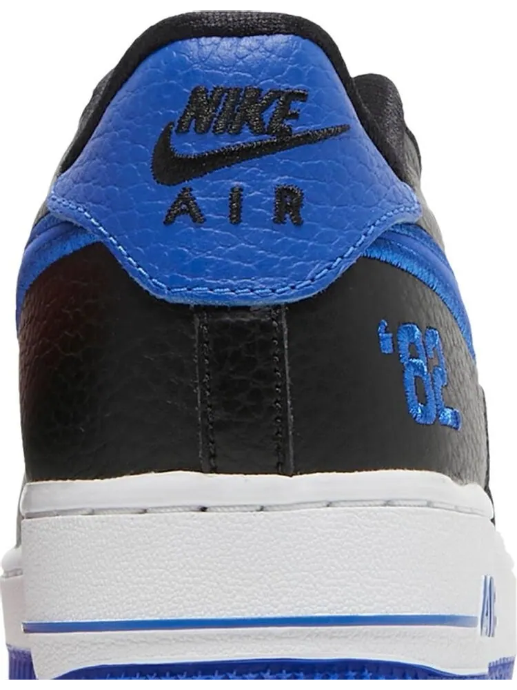 Кроссовки Nike Air Force 1 LV8 GS 'Black Chile Racer Blue' — изображение 7 из 9, черный