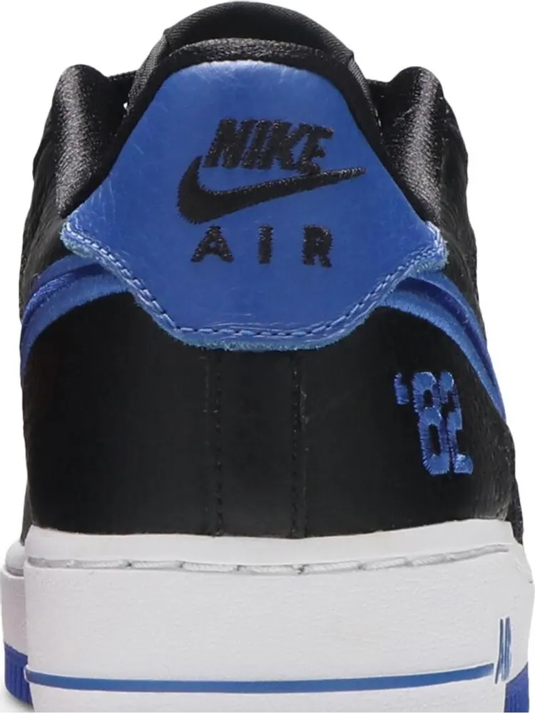 Кроссовки Nike Air Force 1 LV8 GS 'Black Chile Racer Blue' — изображение 9 из 9, черный