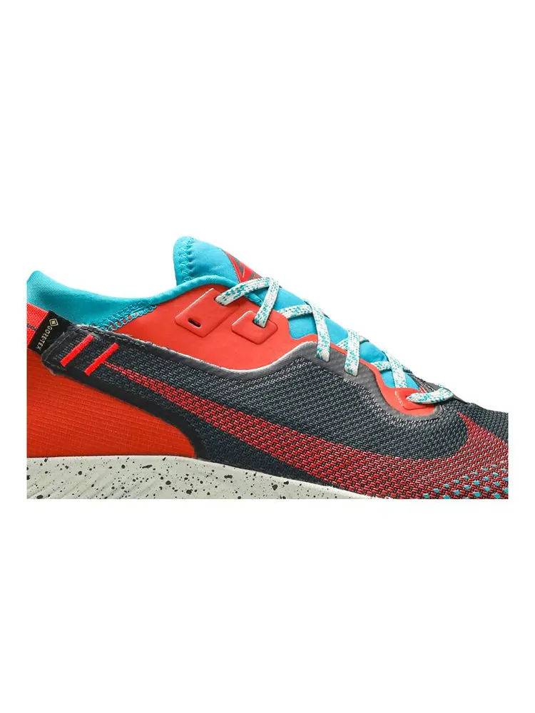 Кроссовки Pegasus Trail 2 GTX 'Dark Smoke Grey Bright Crimson' — изображение 2 из 8, темный серый яркий