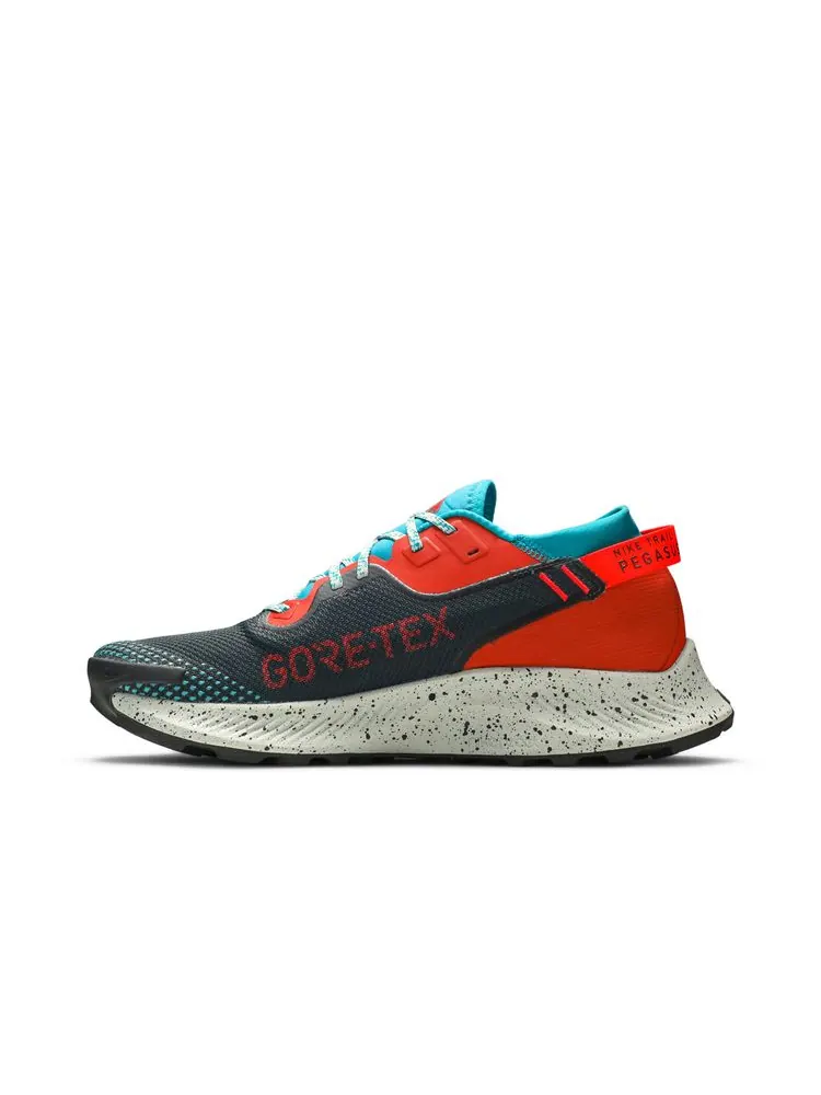 Кроссовки Pegasus Trail 2 GTX 'Dark Smoke Grey Bright Crimson' — изображение 3 из 8, темный серый яркий