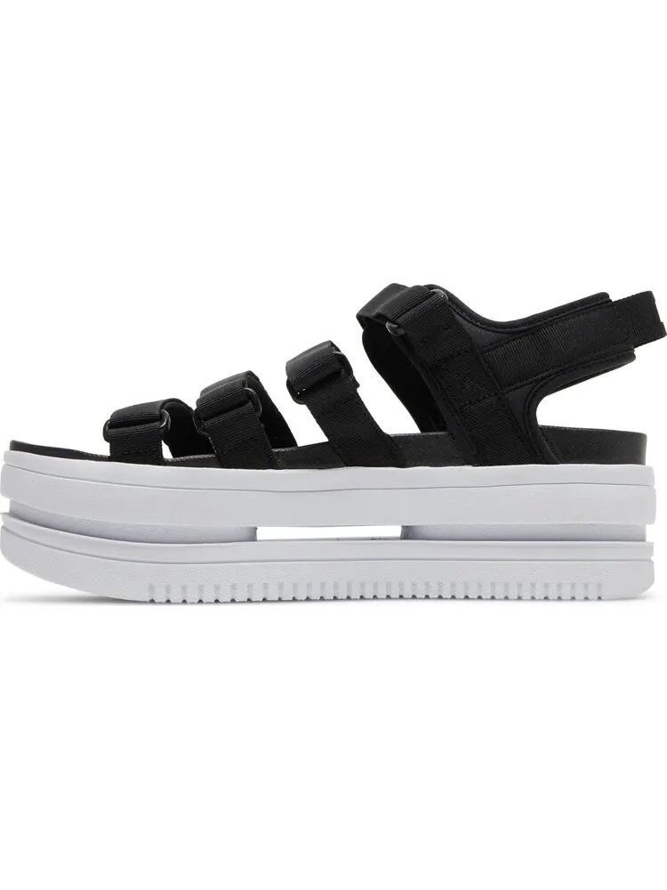 Сандалии Nike Wmns Icon Classic 'Black White' — изображение 3 из 8, черный