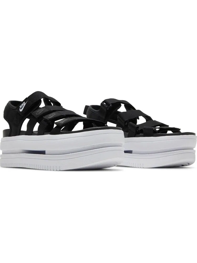 Сандалии Nike Wmns Icon Classic 'Black White' — изображение 8 из 8, черный