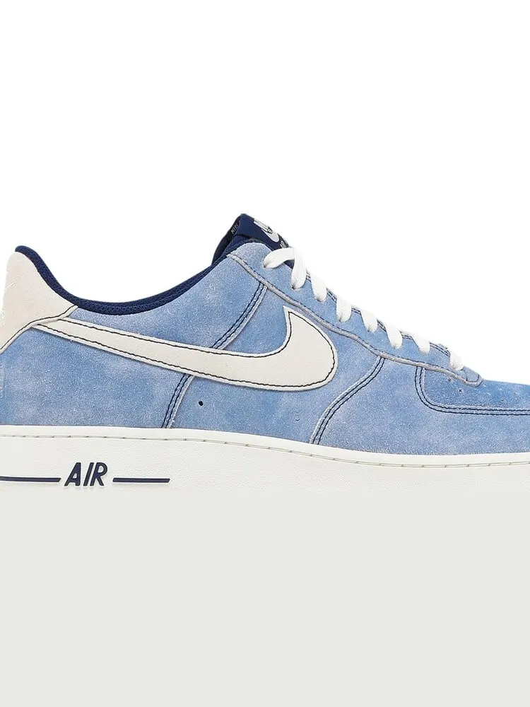 Кроссовки Nike Air Force 1 '07 LV8 'Dusty Blue' — изображение 2 из 8, синий
