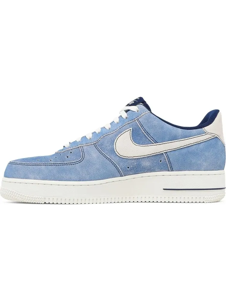 Кроссовки Nike Air Force 1 '07 LV8 'Dusty Blue' — изображение 3 из 8, синий