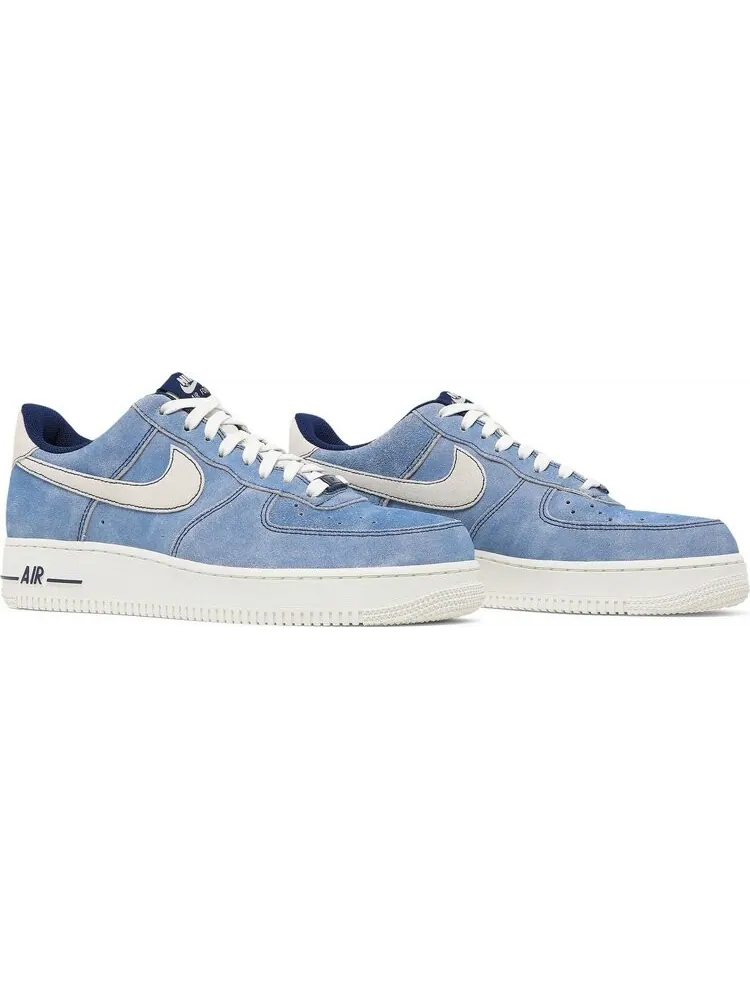 Кроссовки Nike Air Force 1 '07 LV8 'Dusty Blue' — изображение 8 из 8, синий